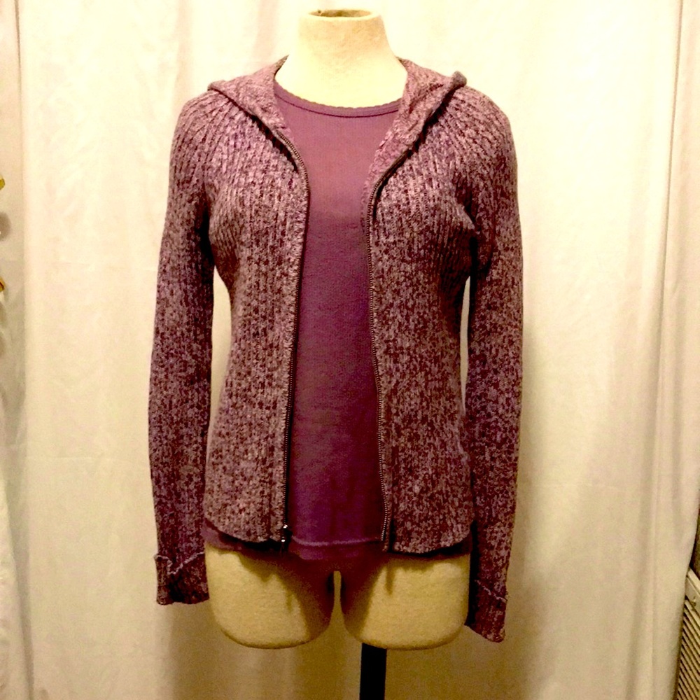2 pc. Cherokee short sleeve t-shirt and hooded sweater set.